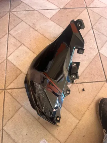 Carenagem do tanque pra moto fan preta 2025