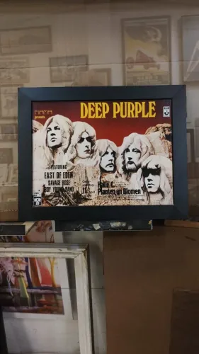 Quadro Pôster Deep Purple In Rock