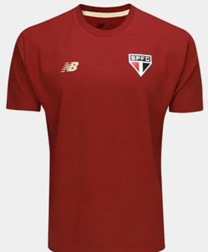 Camisa Sao Paulo 25 26 Viagem New Balance Vermelha G Masculina Nova Oficial