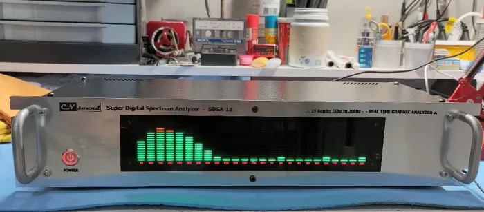Analisador Gráfico de Espectro de Áudio Colorido, Exclusivo! VU Meter Digital Bargraph!