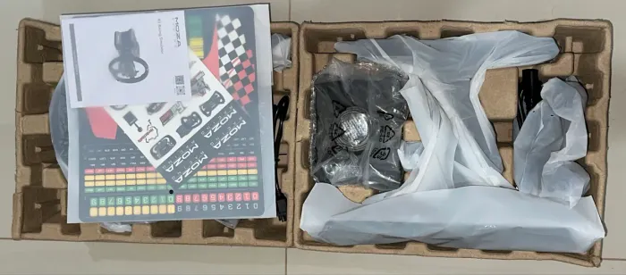 Volante Sim Racing Moza R5 bundle Novo