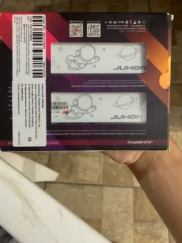 Memória ram JUHOR 2 pentes de 8gb de 3200mhz. Novos, nunca usados. 