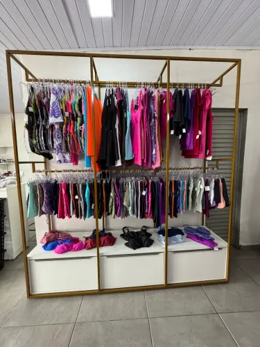 Arara Industrial com 3 gavetas