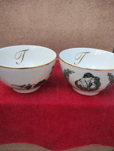 Saladeiras mini em porcelana Schmidt