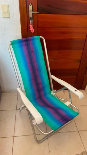 CADEIRA DE PRAIA RECLINÁVEL