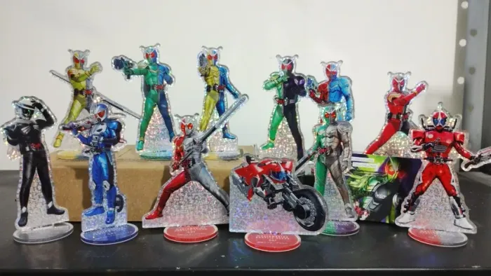Kit Kamen Rider Acrylic Kamen Rider W Double set importado Japão