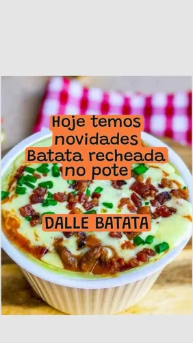 Batata Recheada prémio.