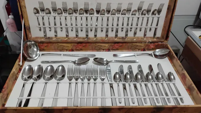 Faqueiro Inox Novo 50 peças