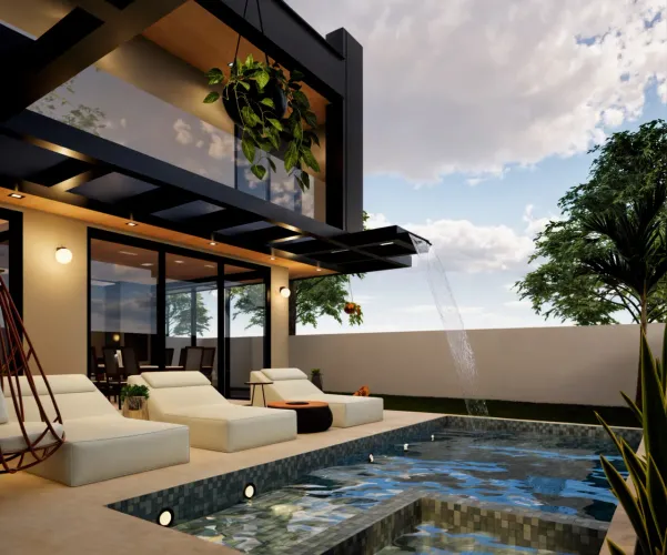 Casa de Alto Padrão em Construção | Riviera Santa Cristina III | Vista para o Lago