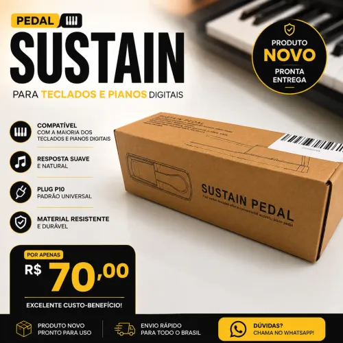 PEDAL SUSTAIN NOVO
