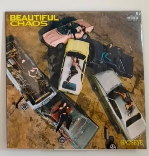 DISCO DE VINIL KATSEYE BEAUTIFUL CHAOS GREEN TRANSLUCENT