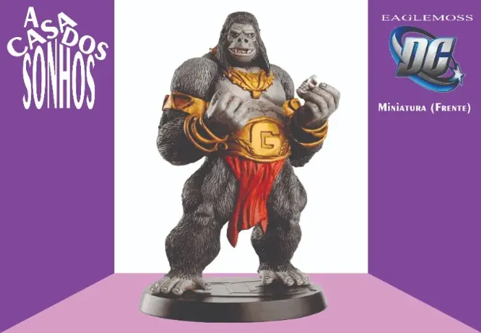 Coleçao de Miniaturas DC Eaglemoss Gorila Grodd - Especial