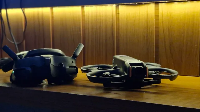 Gravação de Drone fpv no precinho