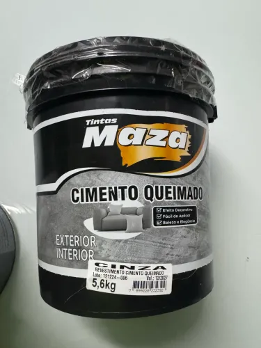TINTA MAZA CIMENTO QUEIMADO 5,6KG