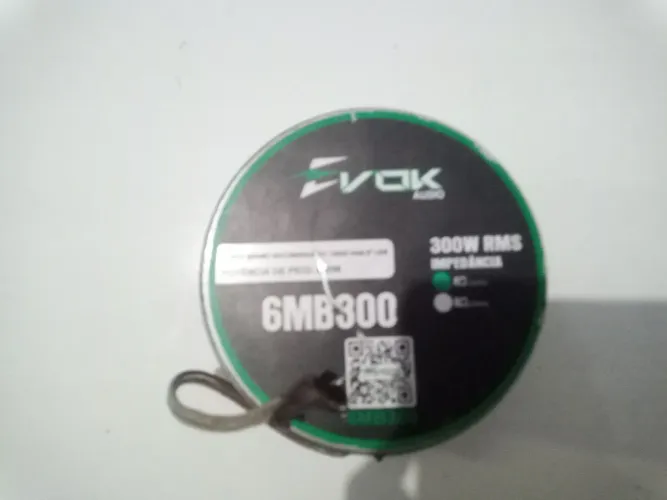 2 pares de auto falante de 6 polegadas de marca Evok