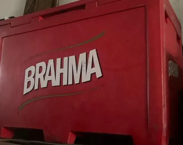 Caixa térmica de polietileno profissional grande 350 litros brahma