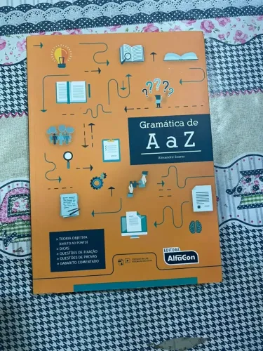 Novo Gramática de A a Z Alexandre Soares Alfacon 
