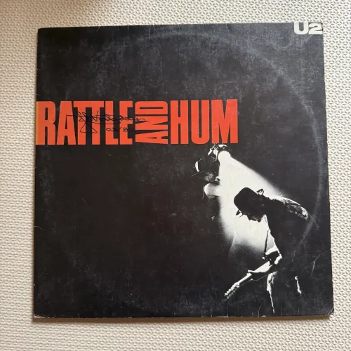U2 - Rattle and Hum 1990 LP Vinil Duplo com encarte, perfeito estado