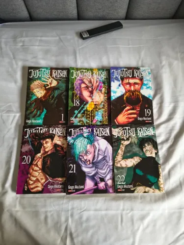 Mangas jujutsu kaisen volume 1/18/19/20/21/22