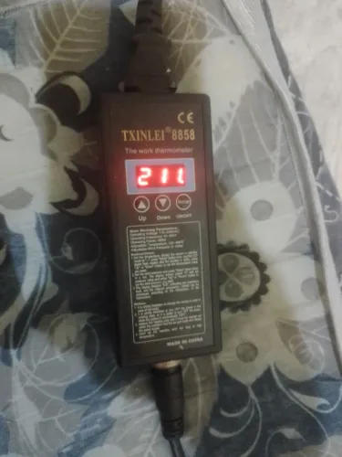 Estacao de retrabalho portátil, funcionando tudo perfeitamente, 3 bicos,pode testa na hor
