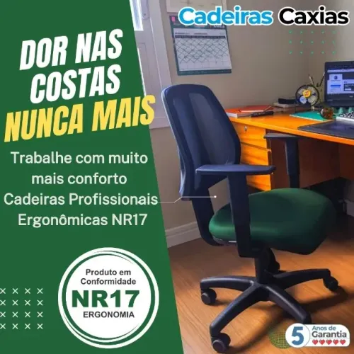 Cadeiras Ergonômicas NR17