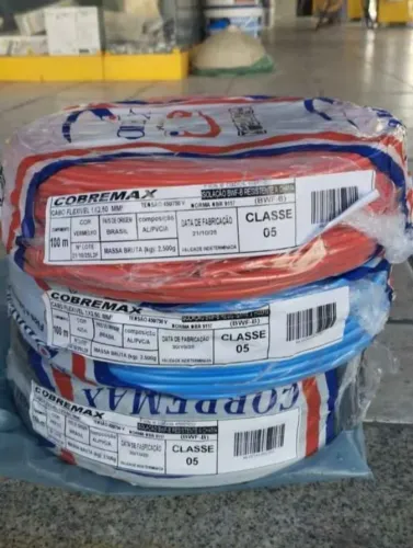 Fios 2.5mm cobremax. Eu tenho!