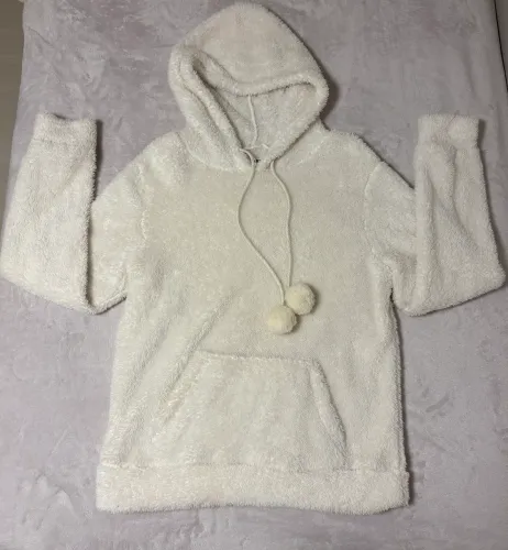 Casaco de pelúcia feminino 