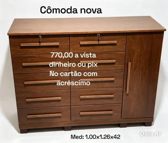 Cômoda nova