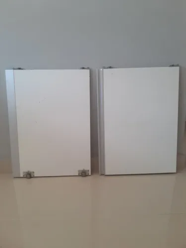 Portas de correr com estrutura para armário planejados