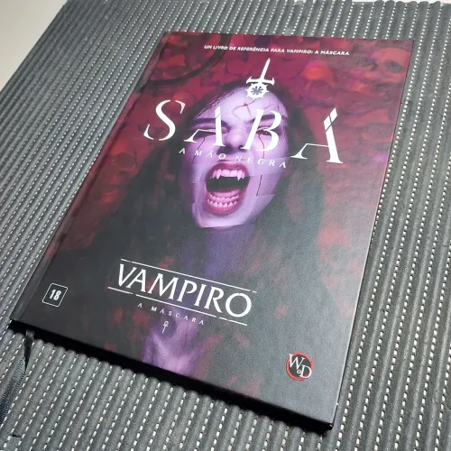 Livro RPG Vampiro: A Máscara V5 Sabá em Português