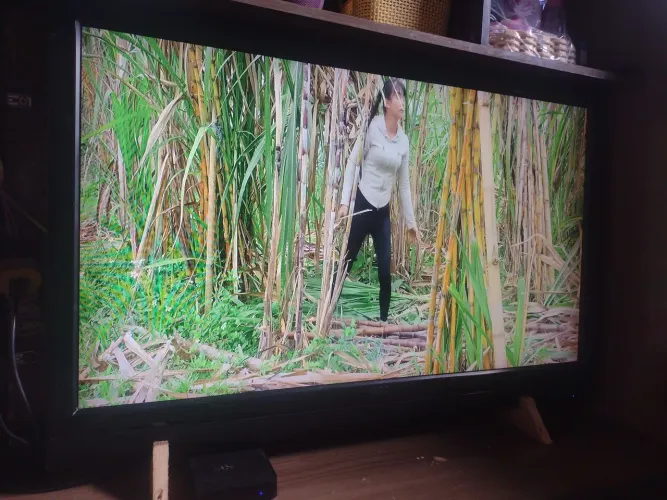TV AOC 43 POLEGADAS E UM CONVERSOR MX 10