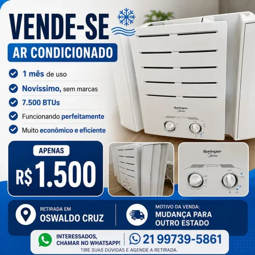 VENDOS AR CONDICIONADO