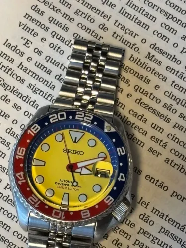 SEIKO DIVER 7002-700A MOD - CAL. 7002A 17J - AUTOMÁTICO - 42MM - JUBILEE 20CM