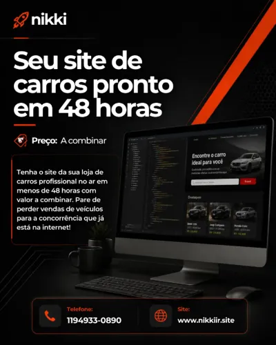 SITE ultrarrápido para os cliques do seu marketing no Instagram e FB.