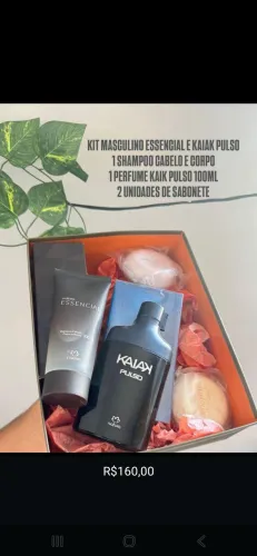 Kit Kaiak R$160,00