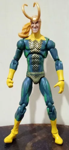 Marvel legends infinite séries loky irmão de Thor 3,75