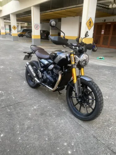 Triumph Scrambler 400X - Único Dono 24/25 - Com apenas 2.400km - Revisões na Autorizada