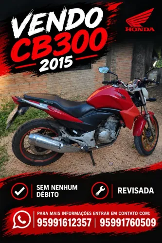 Vendo CB 300 2015