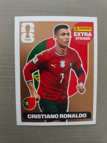 Panini Cristiano Ronaldo Copa FIFA 2026 Bronze Extra Sticker