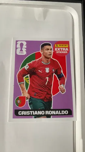 LEGEND. Figurinha EXTRA Cristiano Ronaldo