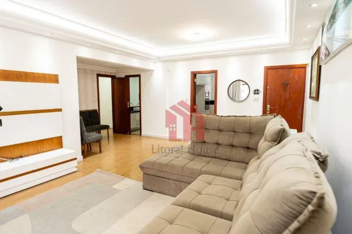 Apartamento com 4 dormitórios à venda, 184 m² por R$ 980.000,00 - Gonzaga - Santos/SP
