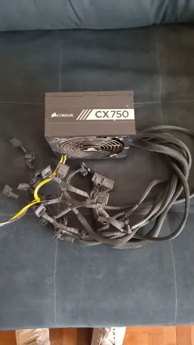 Fonte Corsair 750w bronze