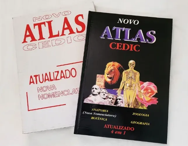 Atlas Cedic 4 em 1 (Novo na Caixa) (Livro Grande)