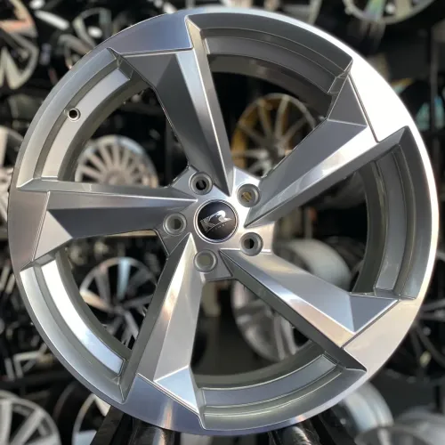 JOGO DE RODAS AUDI RS6 ARO 20x8 5x112/114 KRMAI F5