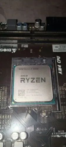 Kit Ryzen 5 4600g + Placa mãe A320mh Biostar