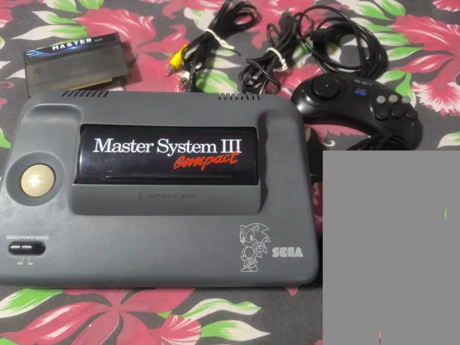 Master System 3 Tectoy game de colecionador.