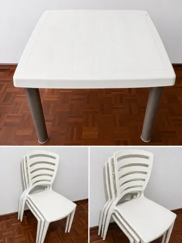 Mesa de plástico reforçada - Tramontina