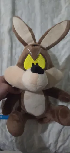Pelúcia oficial Looney Tunes/ Warner - Coiote 26cm