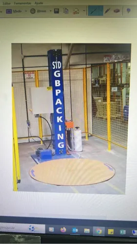 Envolvedora estrechadora marca bacchi modelo standard