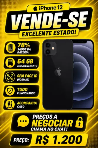 Vendo iphone 12 ou troco